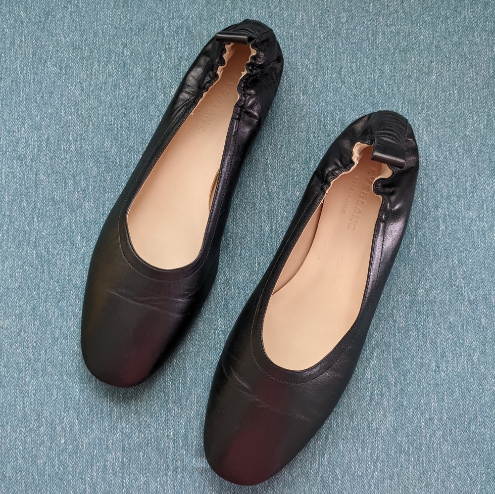 Everlane Black Flats